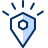 Location Pin 2 Icon from Cyber Duotone Set