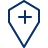 Location Pin Add Icon from Cyber Line Set