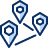 Location Pin Direction 1 Icon from Cyber Duotone Set