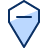Location Pin Subtract Icon from Cyber Duotone Set