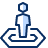 Location User Icon from Cyber Duotone Set