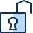 Lock Open 1 Icon from Cyber Duotone Set