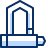 Lock Wheel Icon from Cyber Duotone Set