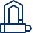 Lock Wheel Icon from Cyber Line Set