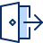 Door Exit icon - Free transparent PNG, SVG. No Sign up needed.