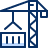 Container Crane Icon from Cyber Duotone Set