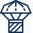 Delivery Air Drop Icon from Cyber Line Set