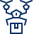 Delivery Drone Icon from Cyber Line Set