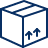 Delivery Package Close Icon from Cyber Line Set