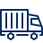 Delivery Truck 5 Icon from Cyber Line Set