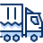 Delivery Truck 6 Icon from Cyber Duotone Set
