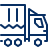 Delivery Truck 6 Icon from Cyber Line Set
