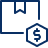 Package Dollar Icon from Cyber Line Set