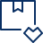 Package Favorite Heart Icon from Cyber Line Set