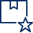 Package Favorite Star Icon from Cyber Line Set