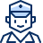 Postman 1 Icon from Cyber Duotone Set