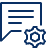 Bubble Chat Text Setting Icon from Cyber Line - Free Set