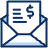 Receipt Envelope Icon from Cyber Duotone - Free Set