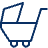 Baby Stroller 1 Icon from Cyber Line - Free Set