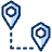 Location Pin Direction 3 Icon from Cyber Duotone - Free Set