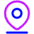 Location Pin Drop Icon from Plump Neon Set