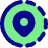 Location Pin Share Live Icon from Plump Pop Set