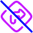 Map Direction Disable Icon from Plump Neon Set