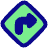 Map Direction Enable Icon from Plump Pop Set