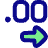 Number Decimal Increase Icon from Plump Pop Set