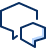 Bubble Chat Double 1 icon - Free transparent PNG, SVG. No Sign up needed.