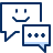 Bubble Chat Double Typing Smiley Face 2 icon - Free transparent PNG, SVG. No Sign up needed.