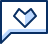 Bubble Chat Favorite Heart 2 icon - Free transparent PNG, SVG. No Sign up needed.