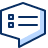 Bubble Chat List 2 icon - Free transparent PNG, SVG. No Sign up needed.