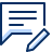 Bubble Chat Text Edit Icon from Cyber Duotone Set