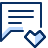 Bubble Chat Text Favorite Heart icon - Free transparent PNG, SVG. No Sign up needed.