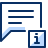 Bubble Chat Text Information Icon from Cyber Duotone Set