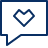 Bubble Chat Favorite Heart 1 icon - Free transparent PNG, SVG. No Sign up needed.