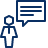 User Chat 4 Icon from Cyber Line Set