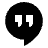 Google Hangouts Logo Icon from Logos Solid - Free Set