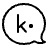 Kik Logo 2 Icon from Logos Line - Free Set