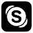 Skype Logo 2 Icon from Logos Block - Free Set
