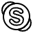 Skype Logo 2 Icon from Logos Line - Free Set