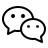 WeChat Logo Icon from Logos Line - Free Set