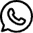 Messaging Whatsapp Icon from Streamline Regular 3.0 Set