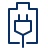 Mobile Phone Battery Charging 3 Icon from Cyber Line Set
