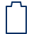 Mobile Phone Battery Empty 2 Icon from Cyber Line Set