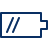 Mobile Phone Battery Medium Icon from Cyber Line Set