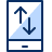 Mobile Phone Data Traffic Icon from Cyber Duotone Set