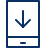 Mobile Phone Download Icon from Cyber Line Set