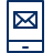 Mobile Phone Email Icon from Cyber Line Set